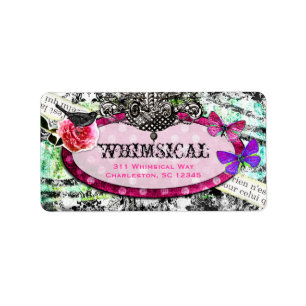 GC Whimsical Vintage Charm Label