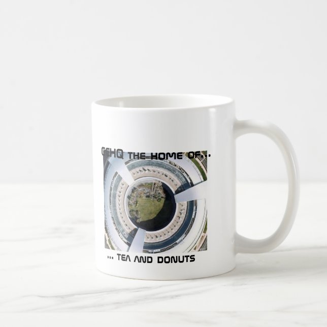 GCHQ Doughnut, ... tea and doughnuts, GCHQ the Coffee Mug (Right)