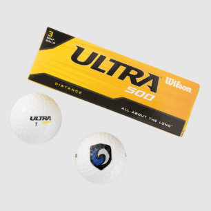 GCWX Custom Wilson Ultra 500 Distance Golf Ball