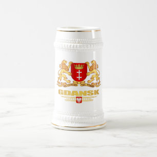 Gdansk COA Beer Stein