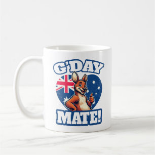 G'day Mate Australian Slang Coffee Mug