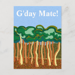 G'day Mate Postcard