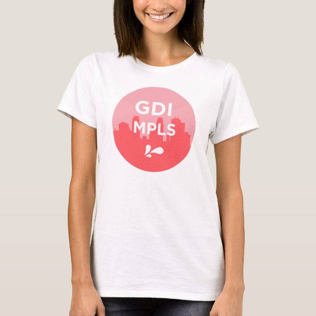 GDI MPLS Logo Slouchy Tee (Front)