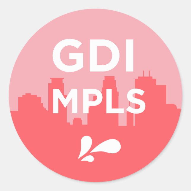 GDI MPLS Logo Sticker (Front)