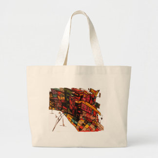 gdp fear ink large tote bag