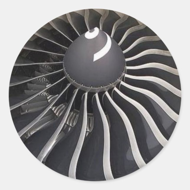 Ge90 Classic Round Sticker (Front)