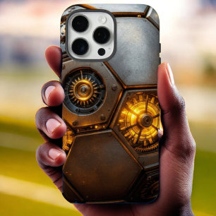 Gear ball Guardian: Steampunk iPhone 16 Pro Max Case