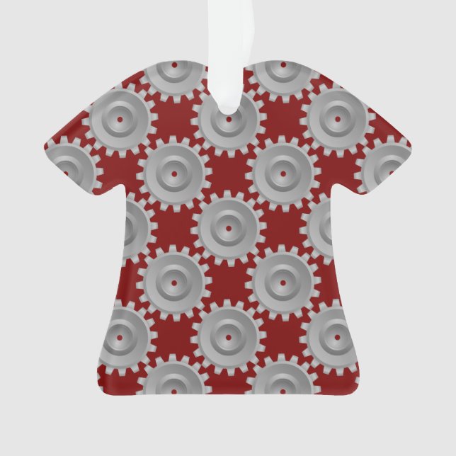 Gear Gears Ornament (Front)