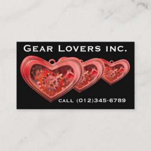 Gear Lovers businesscard Business Card