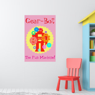 Gear Robot Poster