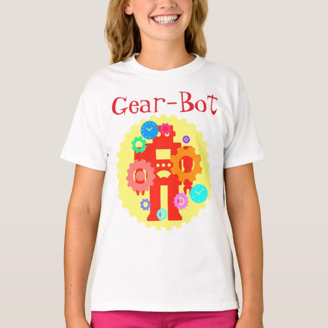 Gear Robot T-Shirt (Front)