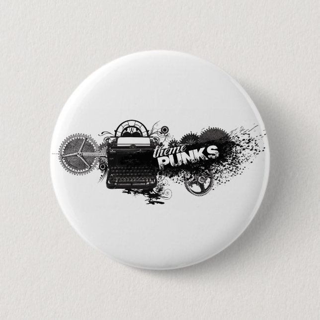 Gear Writers Button (Front)