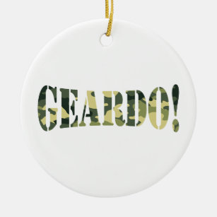 GEARDO! CAMO / CAMOUFLAGE CERAMIC TREE DECORATION