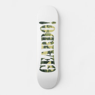 GEARDO! CAMO / CAMOUFLAGE SKATEBOARD