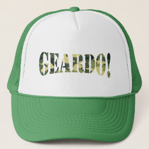 GEARDO! CAMO / CAMOUFLAGE TRUCKER HAT