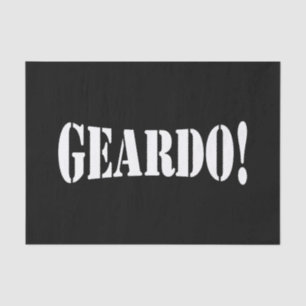 GEARDO! TISSUE PAPER