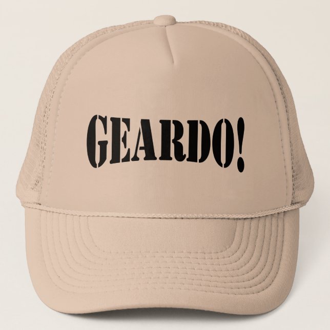 GEARDO! TRUCKER HAT (Front)