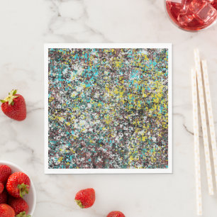 Geared Toward Abstract Art Design Lover  Napkin