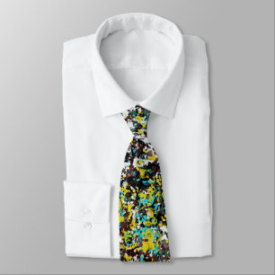Geared Toward Abstract Art Design Lover  Tie