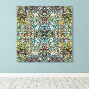 Geared Towards Abstract Art Design Lover  Canvas Print
