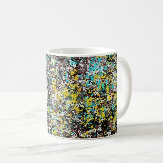 Geared Towards Abstract Art Design Lover  Coffee Mug (Front Right)