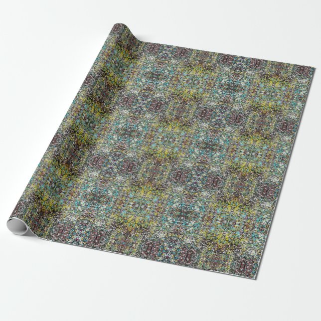 Geared Towards Abstract Art Design Lover  Wrapping Paper (Unrolled)