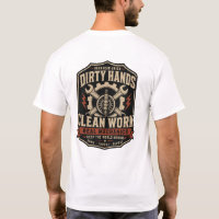 Gearhead Union Mechanic Front & Back Men's T-Shirt