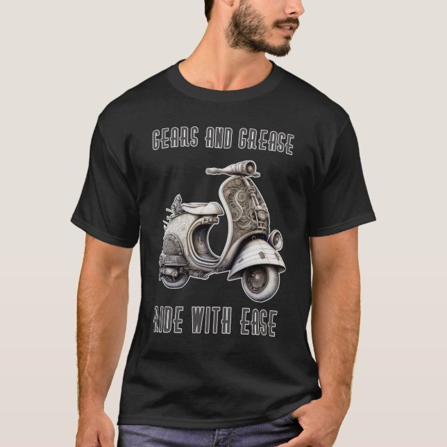 Gears And Grease Ride With Ease T-Shirt (Front)