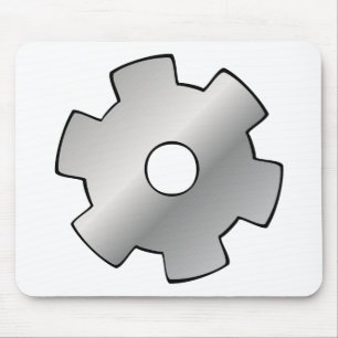 Gears and Wires logo Mouse Pad