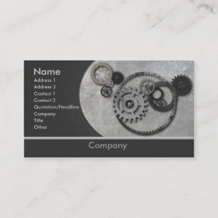 Gears Business Card