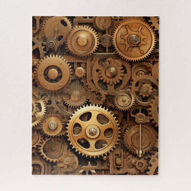 Gears Pattern Puzzle (Vertical)