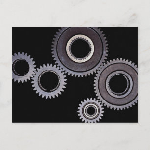 Gears Postcard