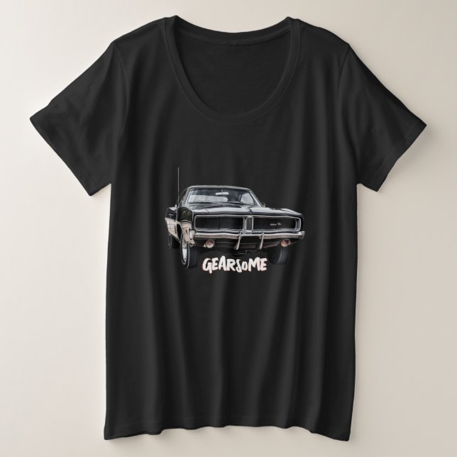 Gearsome Plus Size T-Shirt (Design Front)