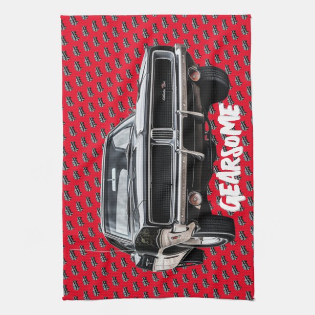 Gearsome Tea Towel (Vertical)