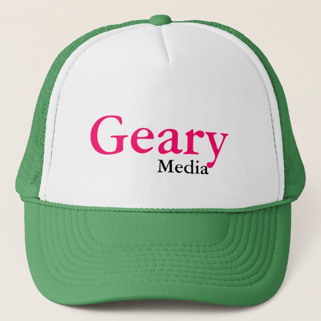 Geary Media Trucker Hat (Front)