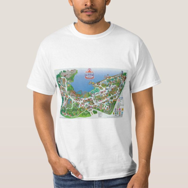 Geauga Lake Amusement Park!  Remember the Classics T-Shirt (Front)