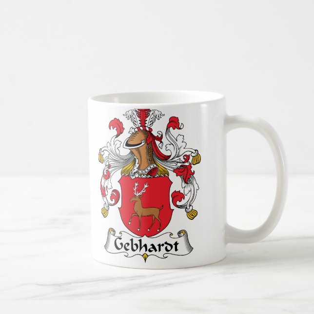Gebhardt Family Crest Coffee Mug (Right)
