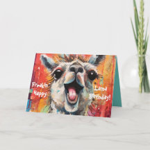 Geburtstag Lama Personalisierbar Funky Niedlich
