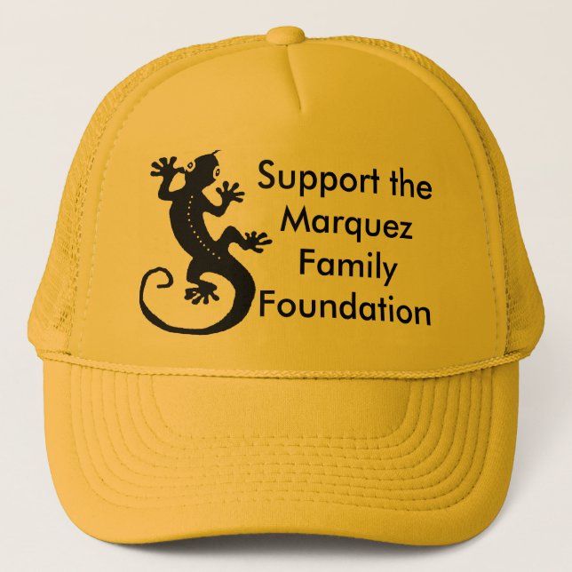 Gecko 1 trucker hat (Front)
