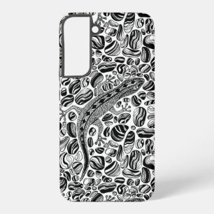 Gecko and pebbles samsung galaxy case
