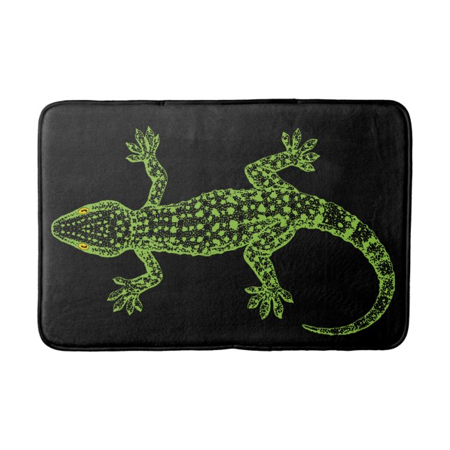 Gecko Bath Mat (Front)