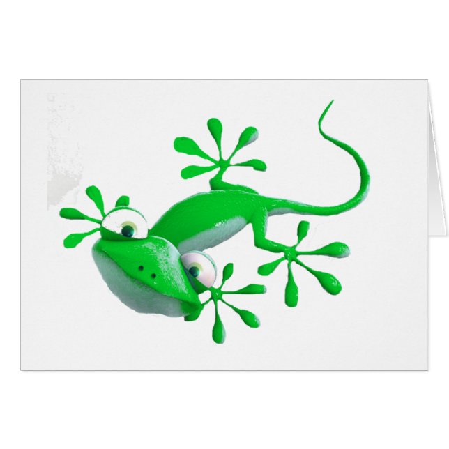 Gecko Card (Front Horizontal)