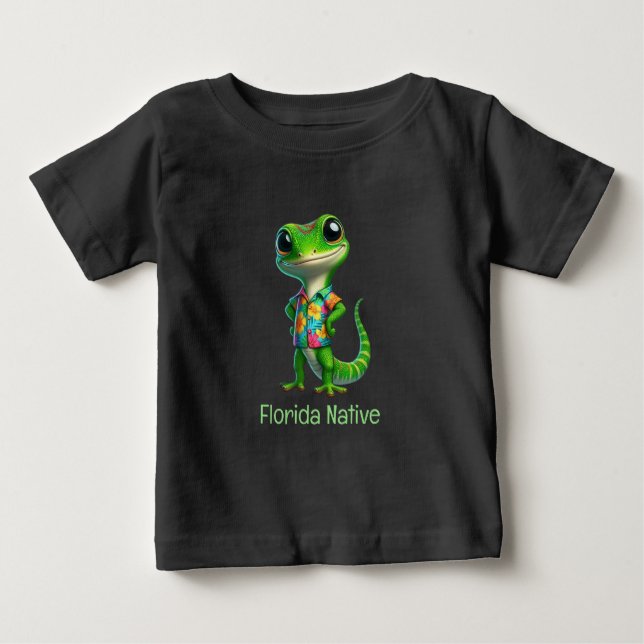 Gecko in Tropical Shirt  (Front)