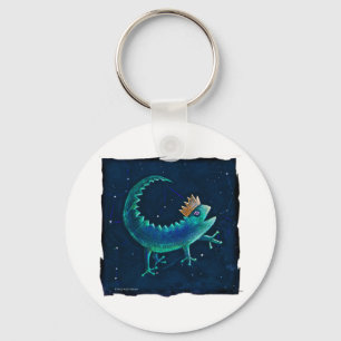 Gecko King Key Ring