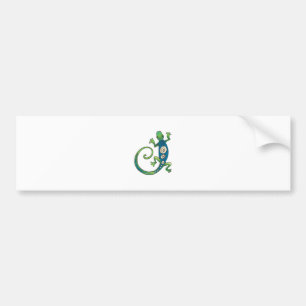 GECKO LIZARD BUMPER STICKER
