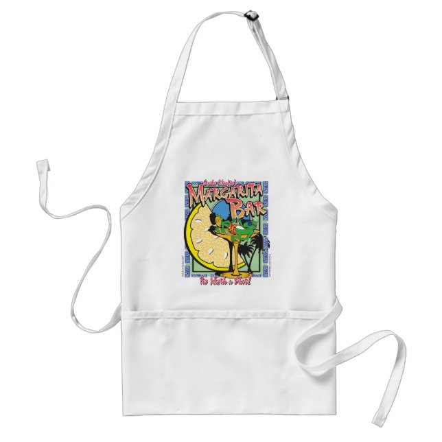 Gecko-margarita-LIMEDESIGN Standard Apron (Front)