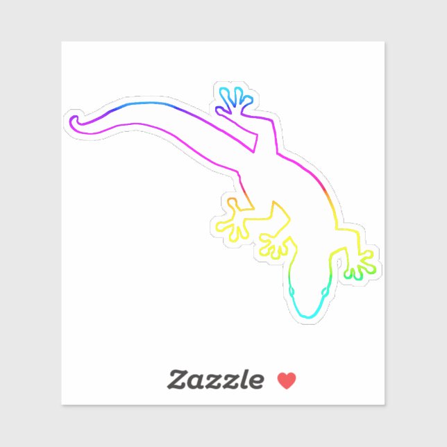 GECKO Multi-Colour Outline (Sheet)