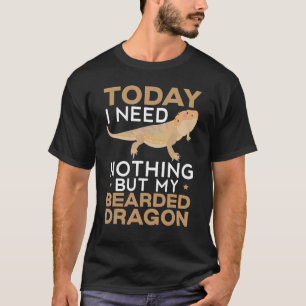 Gecko Reptile Bearded Lizard Bearded Dragon T-Shirt