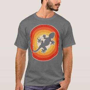 Gecko Retro Sunset Vintage 60s 70s for Men Women T-Shirt