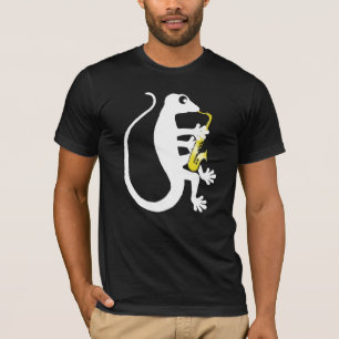 Gecko Saxophone Dark T-Shirt